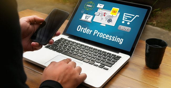 Order processing services 