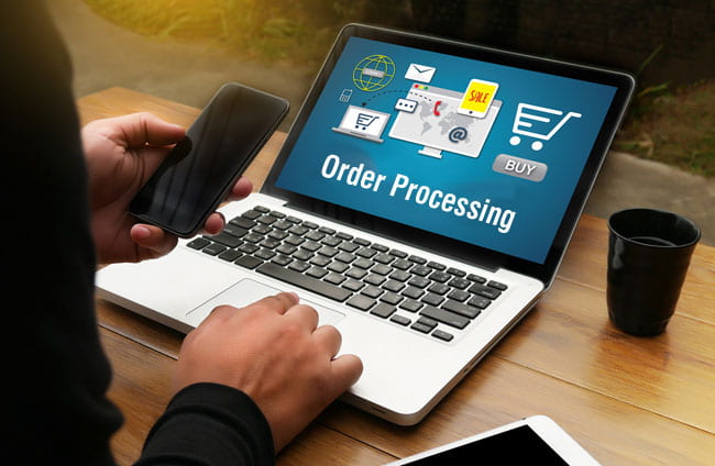 Order processing services 